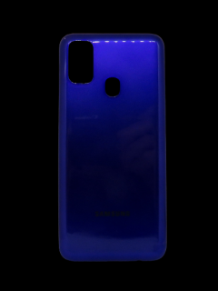 Samsung Galaxy M21 (M215F) - Hátsó tok, kék színű (Midnight Blue)