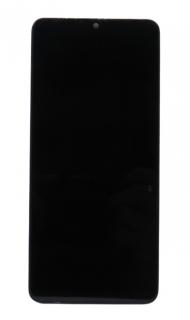 Samsung Galaxy M32 (M325F) LCD pótképernyő+ érintőfelület fekete + keret