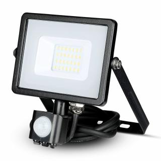 20W-os LED reflektor SMD érzékelővel, SAMSUNG chippel Hideg fehér