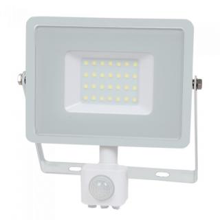30W-os LED reflektor SMD érzékelővel, fehér, SAMSUNG chip Hideg fehér