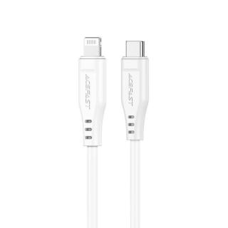 Acefast kábel USB-C -> Lightning, MFi, 1,2m max.30W max. 3A fehér [C3-01 w]