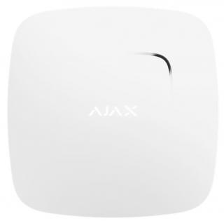 AJAX FireProtect vezeték nélküli füst- és hőmérséklet-tűzérzékelő beépített szirénával, fehér [8209]