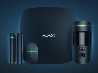 AJAX StarterKit Cam fekete (Hub 2 + MotionCam + DoorProtect + SpaceControl) [StarterKit Cam/B 20291]