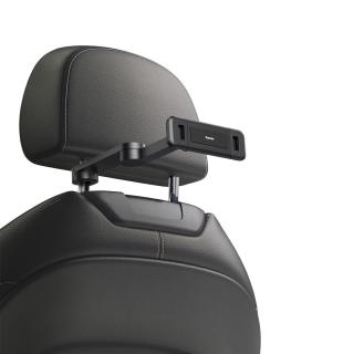 Baseus telefon/tablet tartó (4,7″ - 12,3″) a hátsó ülésekhez, fekete színben [SURL-A01]