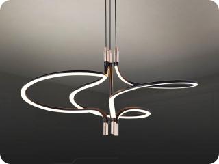Designer függő LED lámpa 30W, 3350lm, 3000K