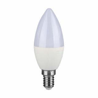 E14 LED izzó 4,5W, 470lm, SAMSUNG chip, C37 Természetes fehér