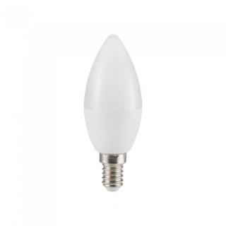 E14 LED izzó 5,5W, 470lm, C37, CRI>95 Természetes fehér