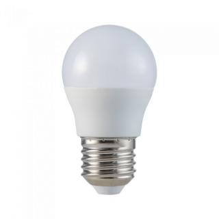 E27 LED izzó 5,5W, G45, CRI>95 Természetes fehér