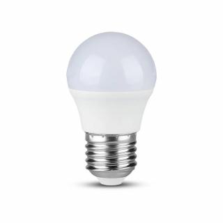 E27 LED izzó  6,5W (600Lm), SAMSUNG chip, G45 Hideg fehér