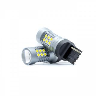 Einparts LED autó izzó W21W/7440 CANBUS 24SMD3030 6000K 2 db [EPL297]