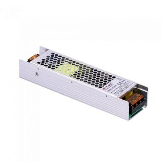 Fém hálózati adapter LED szalaghoz120W/5A, DC 24V, IP20