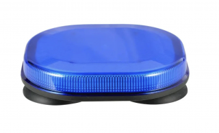 FIGYELMEZTETÉS LED BEACON 15W, R65, R10, 12/24V, IP67, 2 MÓD, KÉK [BLK0065]