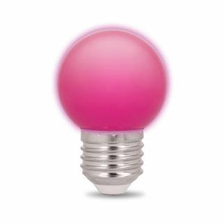 Forever Light 5db LED izzó készlet E27, G45, 2W, rózsaszín, rózsaszín [RTV100008]
