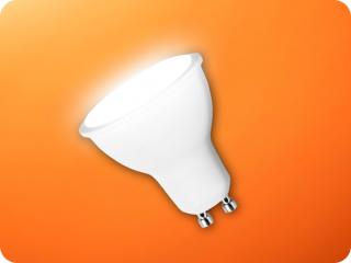 GU10 LED IZZÓ 10W, 1000LM, 100° Hideg fehér