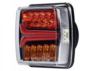 KAMAR LED FÉNYKÉSZLET, 4 FUNKCIÓS, 12V, R10, IP67, MÁGNES [L1868-WL]