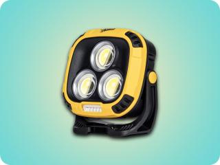 KAMAR ÚJRATÖLTHETŐ LED LÁMPA 3000MAH, 2X2000MAH [LA0302]