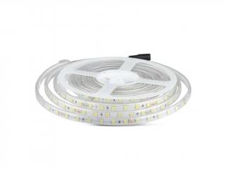 KÜLTÉRI LED SZALAK 10W/M, 830LM/M, 24V, 60LED/M, IP65, 5M CSOMAG Meleg fehér