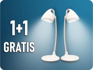 LED ASZTALI LÁMPA KALCYT 6W, 300LM, 4000K, 1+1 GRATIS! [OR-LB-1527]
