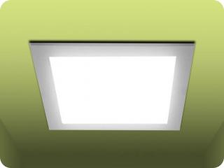 LED BEÉPÍTETT PANEL TÁPELLÁTÁSSAL 12W, 1200LM, BACKLIT, SZÖRGY, SAMSUNG CHIP Hideg fehér
