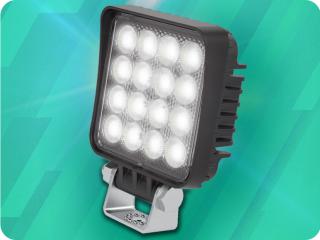 LED-es munkalámpa 16W, 1600lm, 12V/24V, IP6K9K [L0160]