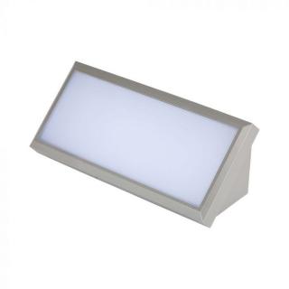 LED fali lámpa 12W 1250LM szürke IP65 Hideg fehér