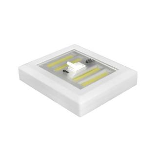 LED fali lámpa, 3W (200lm), 4AA elem + mágnes/matrica