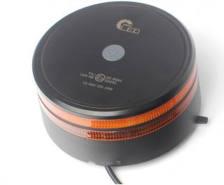 LED figyelmeztető lámpa LILI 25W, 50xLED, mágnes, 3 mód, IP67, 12V/24V [ALR0079]