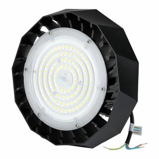LED Highbay 100W (12000lm), Samsung chip, 90°, fekete Hideg fehér