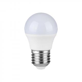 LED izzó E27 4.5W, 470lm, SAMSUNG chip, G45 Meleg fehér