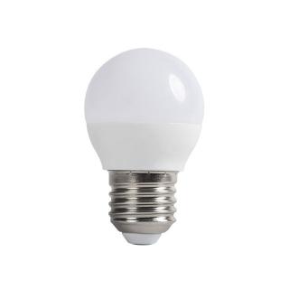 LED izzó, E27, 6W (480-520lm), G45, fényerőszabályozható [WOJ+14380] Természetes fehér