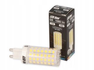 LED izzó G9, 12W, 1160lm, LED vonal Hideg fehér[248924]