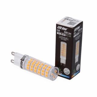 LED izzó G9 6W, 550lm, 220-240V [245947, 245954] Meleg fehér