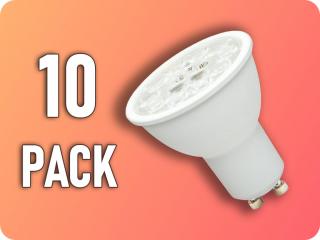 LED izzó GU10 2.9W, 250lm, 100°/10-PACK! Hideg fehér