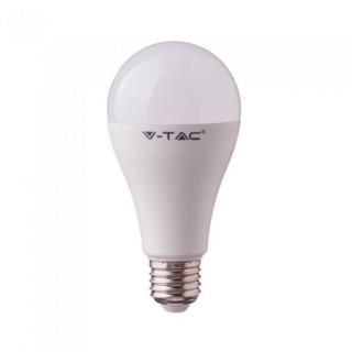 LED izzó vészhelyzeti elemmel (3 óra), E27, 9W, 806lm, A70 Hideg fehér