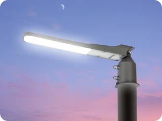 LED KÖZVILÁGÍTÁS FLAMINGO FÉNYÉRZÉKELŐVEL ÉS ADAPTERTEL 50W, 5000LM, IP65, 4000K, SZÜRKE [206977]