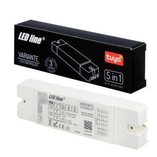 LED line® vevő VARIANTE RF WIFI TUYA 5in1, 12V/24V, 240W/480W (távirányító nélkül) [477781]
