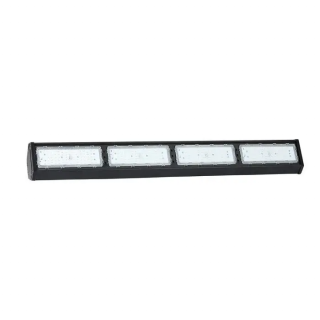 LED lineáris Highbay 200W, 19500lm, Samsung chip, 110°, IP54, fekete Természetes fehér