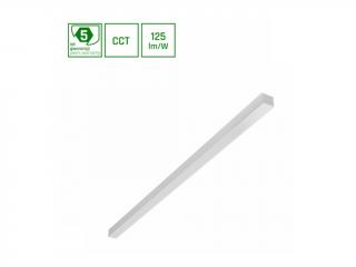 LED LINEÁRIS SZERELT LÁMPA 40W, 4000LM, SZÍVVÁLTOZTATÁS 2700/4000/6000K, 120CM, FEHÉR [SLI047300CCT_PW]