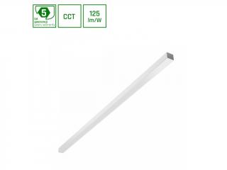 LED LINEÁRIS SZERELT LÁMPA 50W, 5000LM, SZÍVVÁLTÁS 2700/4000/6000K, 150CM, FEHÉR [SLI047302CCT_PW]