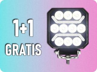 LED munkalámpa 15W, 1500lm + LED szalag, 12/24V, IP67, 1+1 gratis! [L0184]