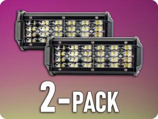 LED munkalámpa 24,6W, 2000lm, 24xLED, R10, 12/24V, IP67/2-PACK! [LB0115]