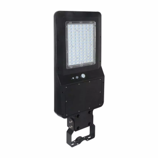 LED napelemes utcai lámpa 40W, 4800lm (120lm/W), IP65 Hideg fehér
