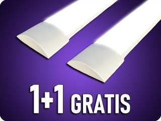 LED PRIZMA PANEL 40W, 120CM, 4800LM, SZÍNVÁLTOZTATÁS 3000/4000/6000K, 1+1 GRATIS!