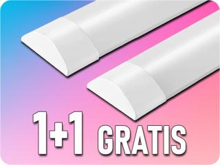 LED prizmatikus panel 50W, 6000lm, 150cm, 1+1 gratis! Természetes fehér