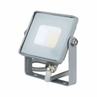 LED reflektor 10W, 800lm, SAMSUNG chip, szürke színben Természetes fehér