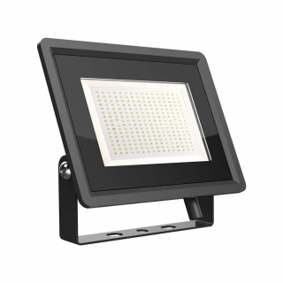 LED REFLEKTOR 200W, 17600lm, 110°, IP65, fekete Hideg fehér