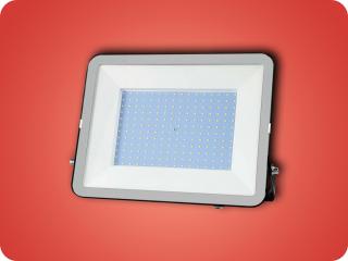 LED reflektor 300W, 26390lm, SAMSUNG Chip, PRO-S, fekete Hideg fehér