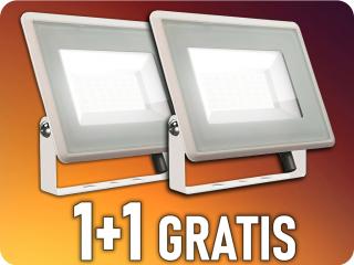 LED reflektor 30W, 2510lm, fehér, 1+1 gratis! Természetes fehér