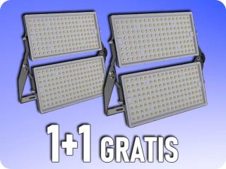 LED REFLEKTOR 500W, 67500LM, SAMSUNG CHIP, IP65, 1+1 gratis! Hideg fehér