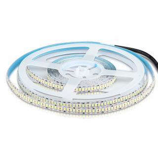 LED szalag belső használatra, 20W/m 2000lm/m, 12V, 240LED SMD2835, IP20 Hideg fehér